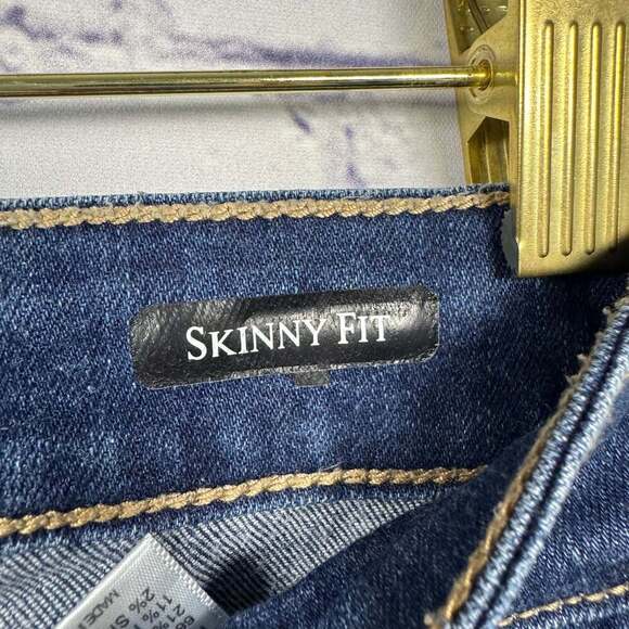 Judy Blue Raw Hem Skinny Jeans Size 7/28 - Picture 6 of 8